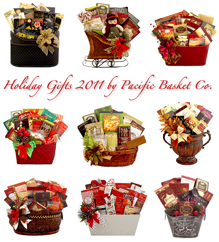 Holiday gift baskets by Pacific Basket Vancouver Canada