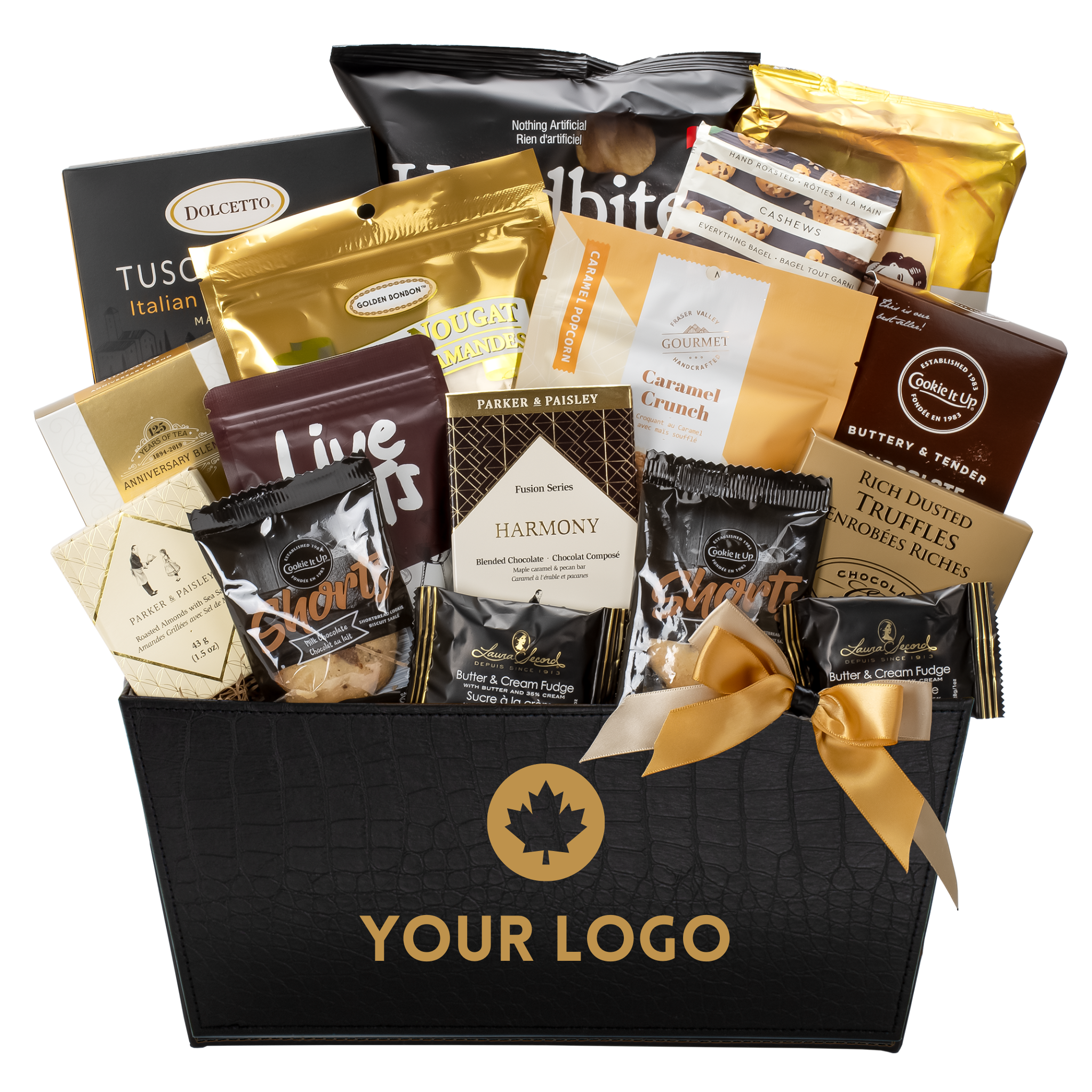 Personalized gift basket with your branding 