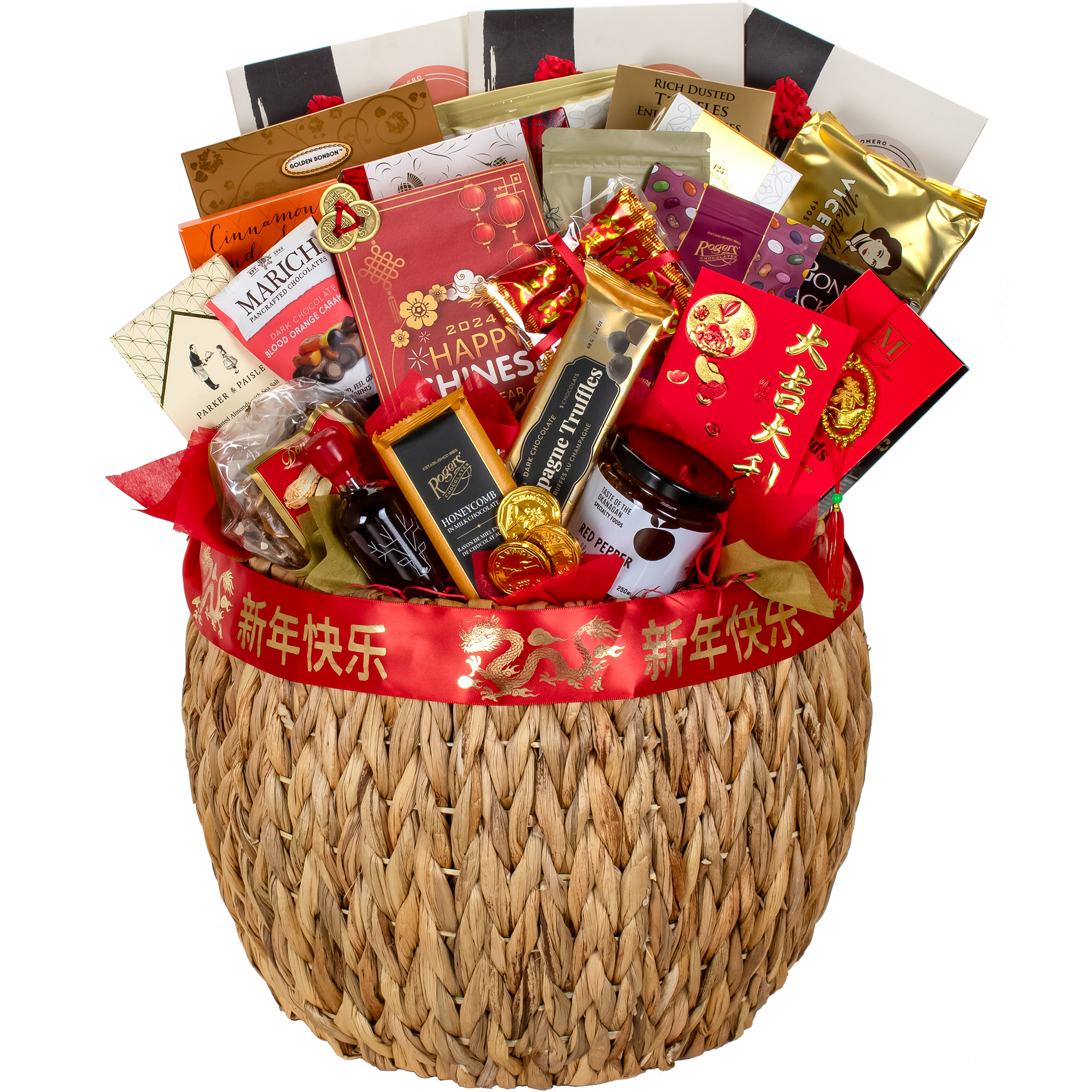 Luxury Chinese New Year Gift Basket 