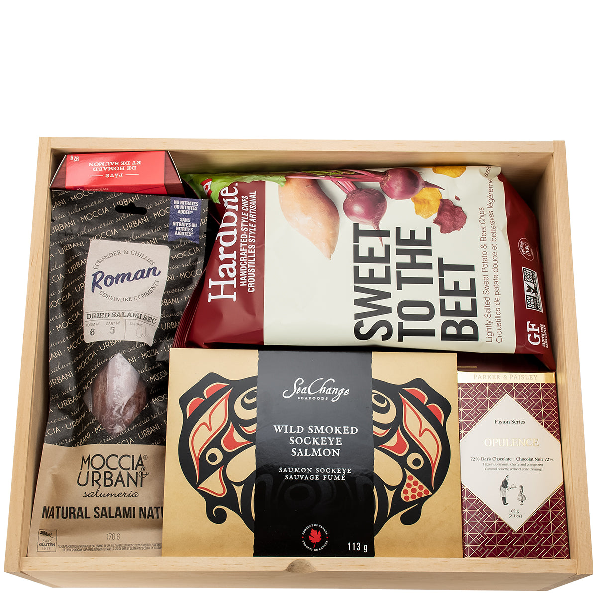 Office sharing wooden gift box 