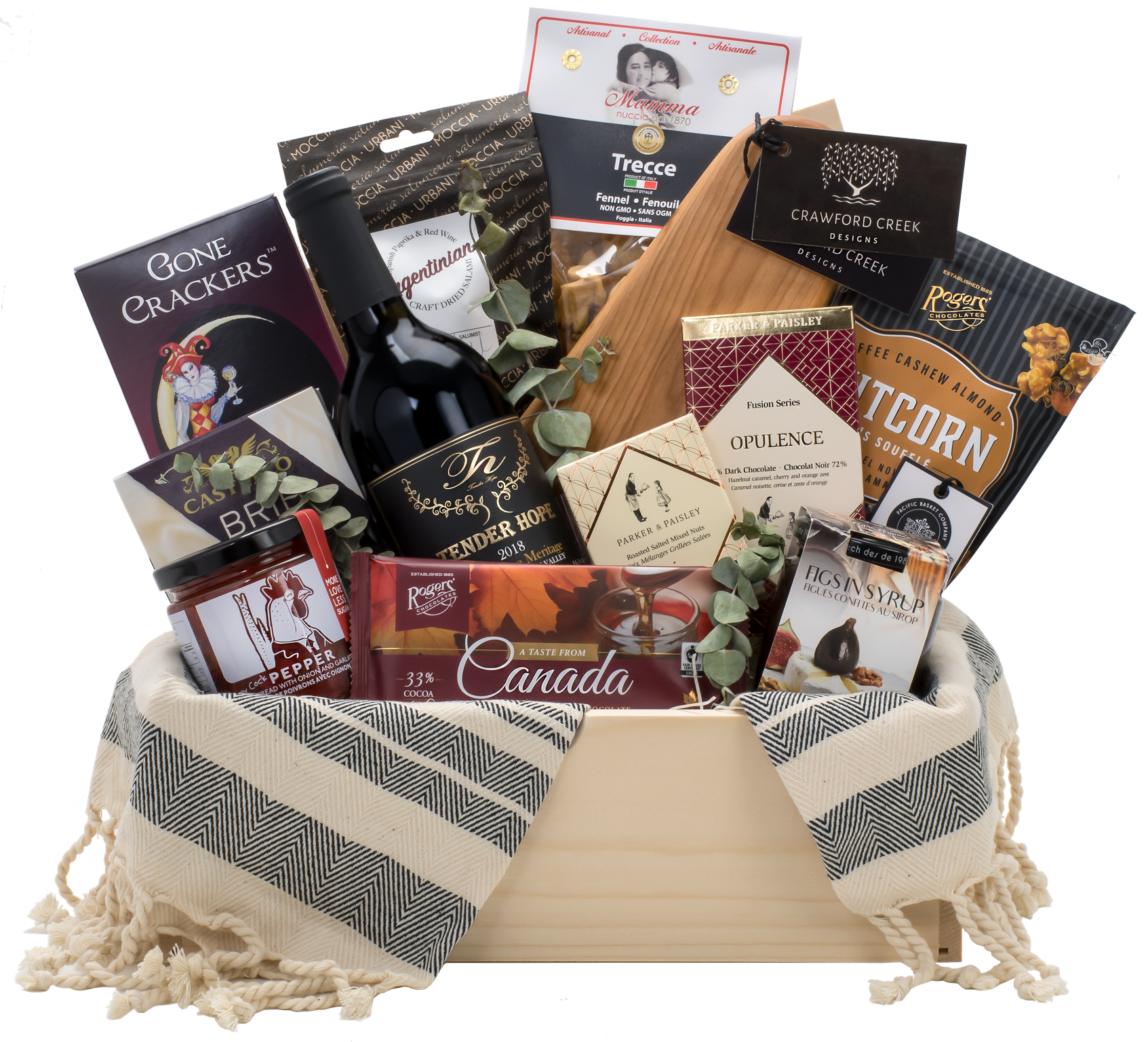 Gourmet food gift basket Vancouver