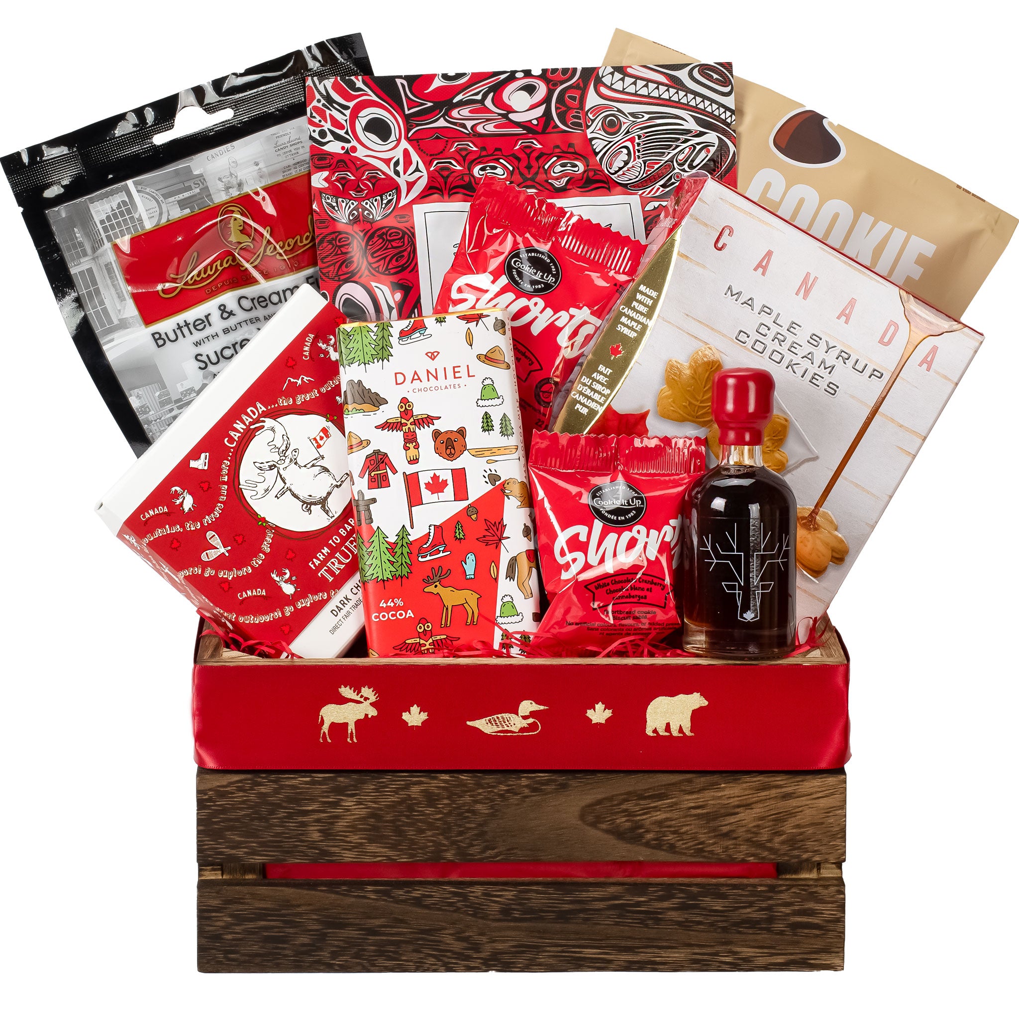 Canadian gourmet gift basket 