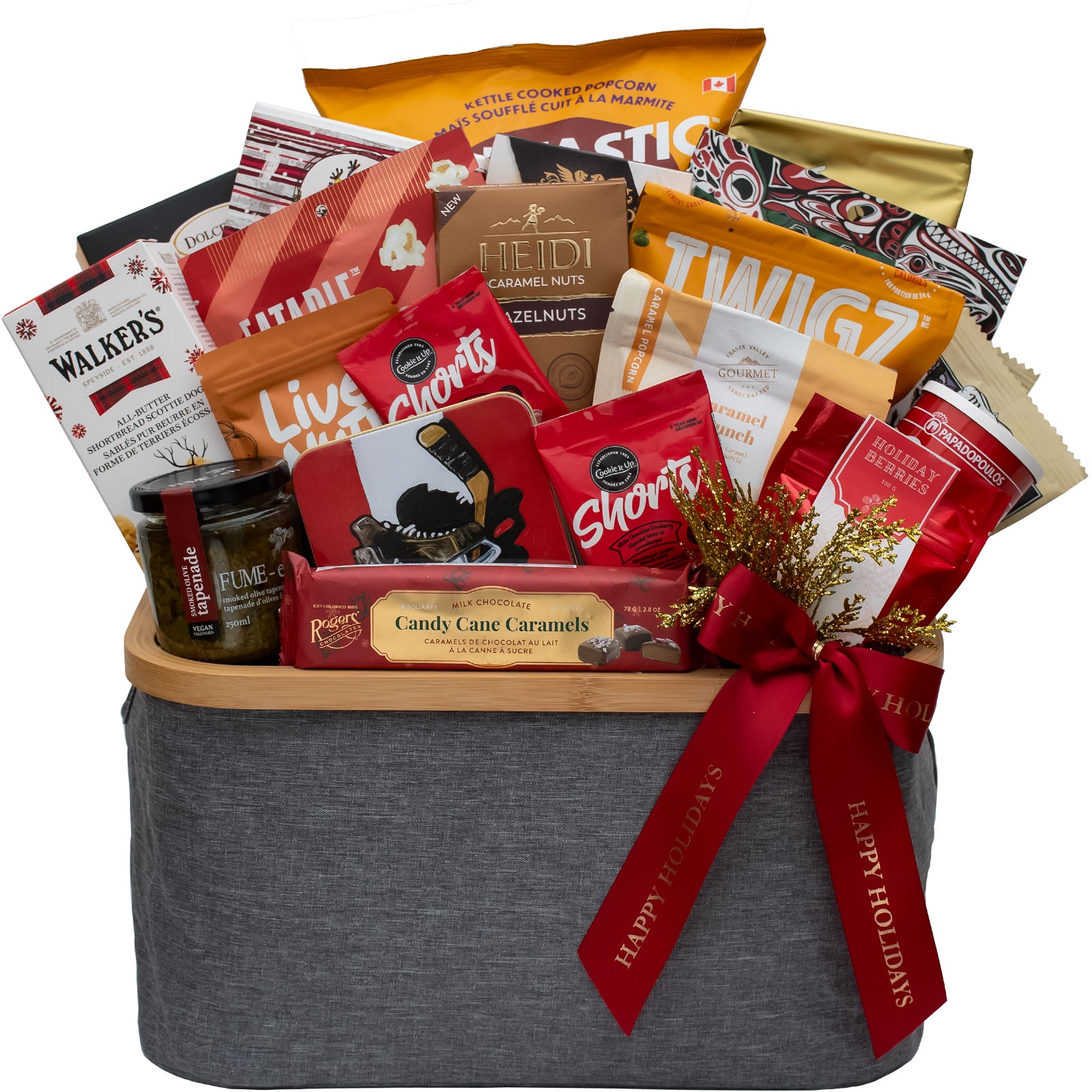 Deck the Halls Christmas gift basket 