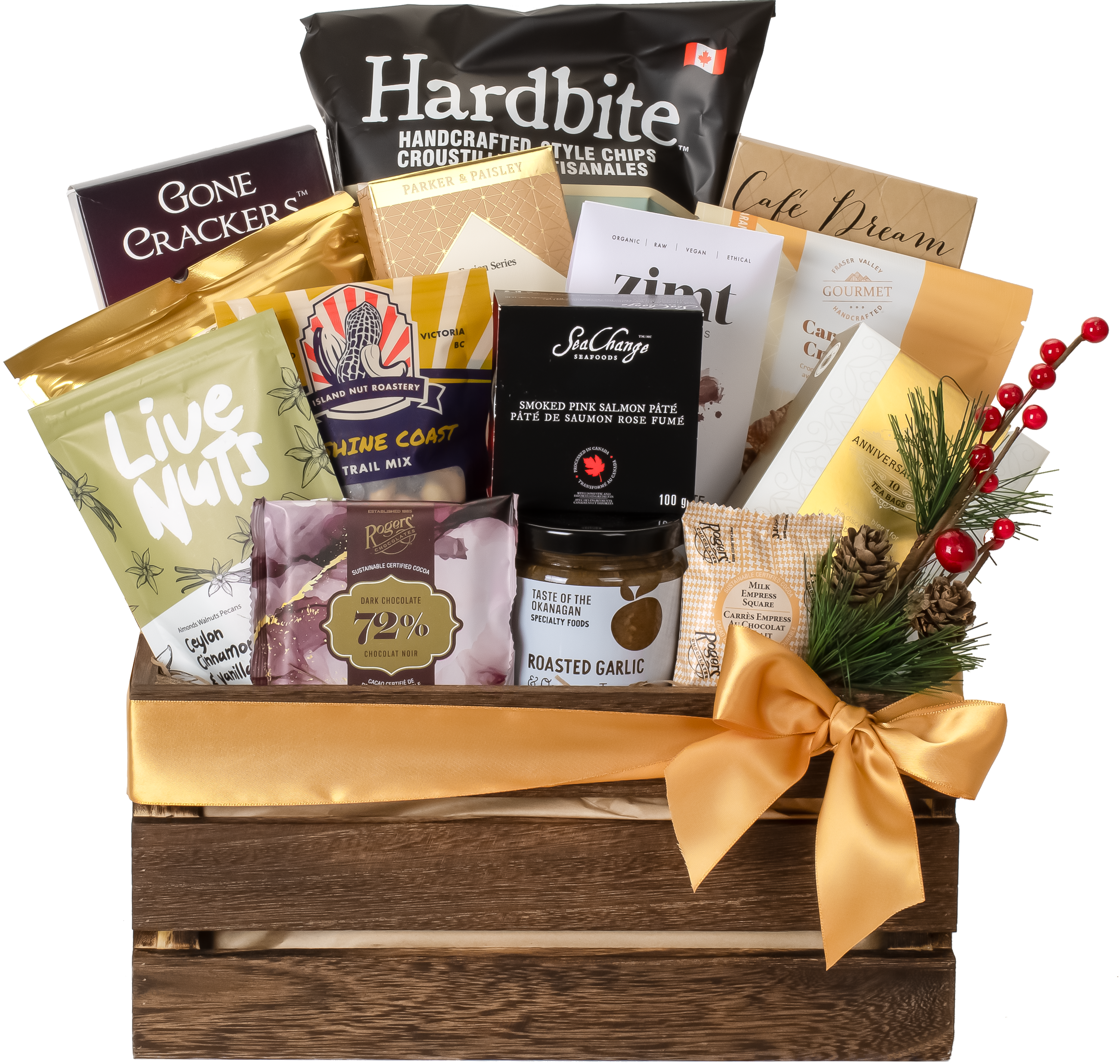 Best of BC Holiday gift basket 