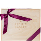 Pacific Basket Co. Wooden gift box 