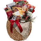 Luxury Christmas gourmet gift basket 