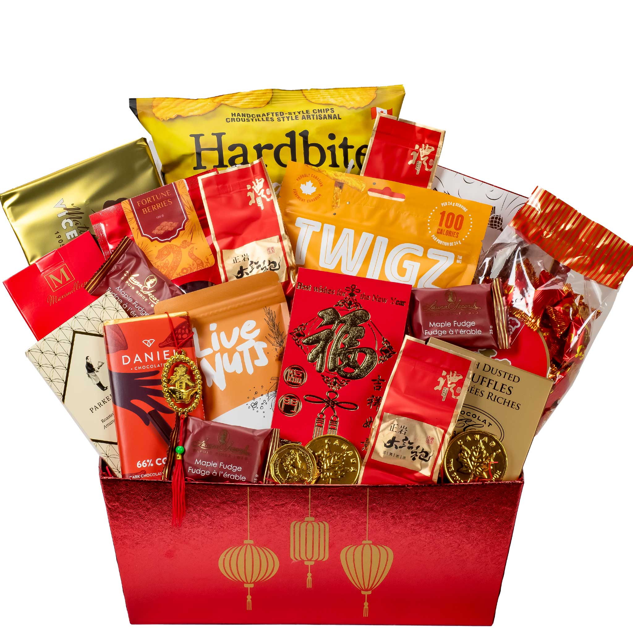 Opulence Chinese gift basket