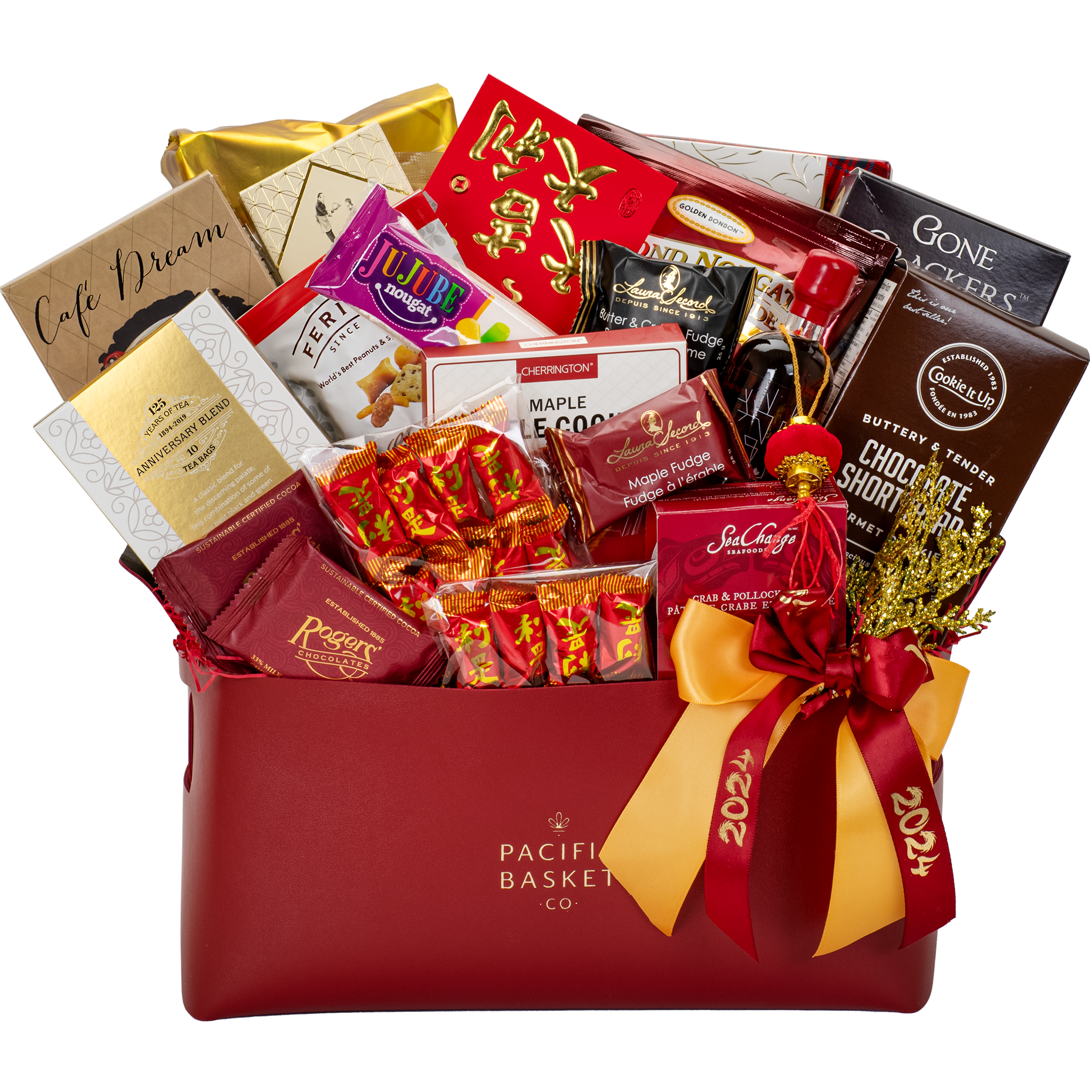 Chinese new year gift basket