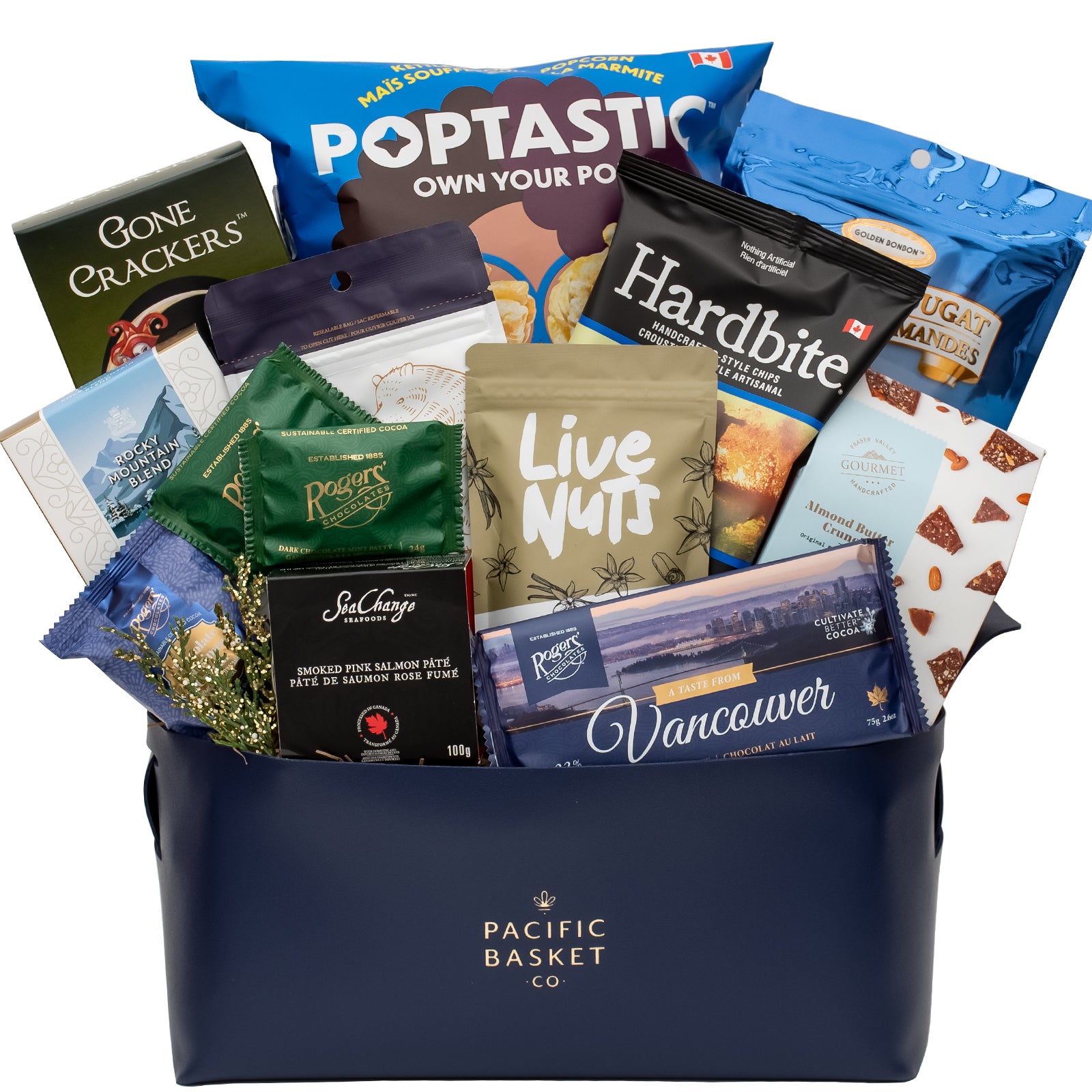 Sea to Sky gourmet gift basket made in Vancouver BC 