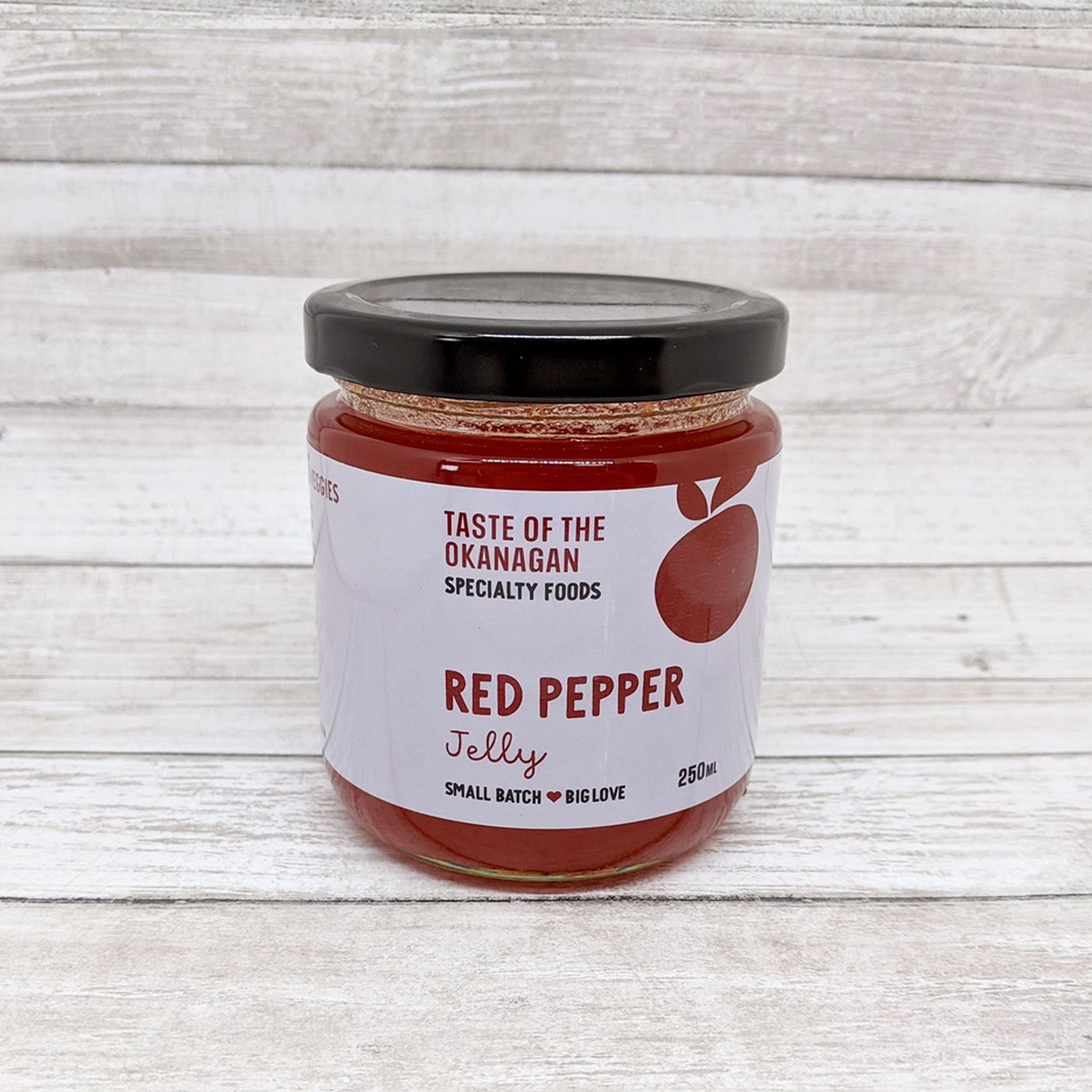 red pepper jelly from the Okanagan