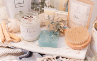 candle, soap and spa products 